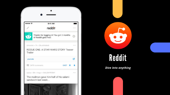 Reddit App Image - Best Social Media Apps