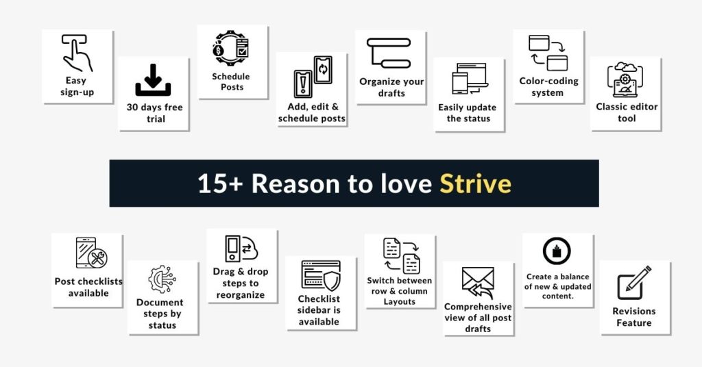 Top Features of Strive