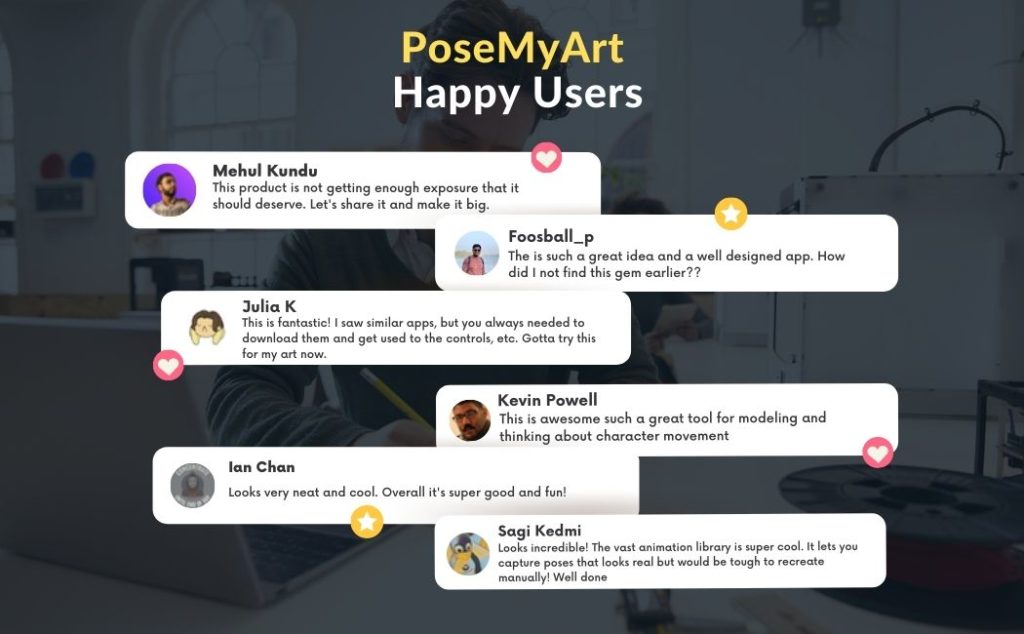 PoseMyArt user reviews