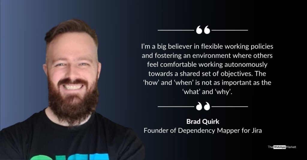 Brad Quirk Quote - CEO - Dependency Mapper  