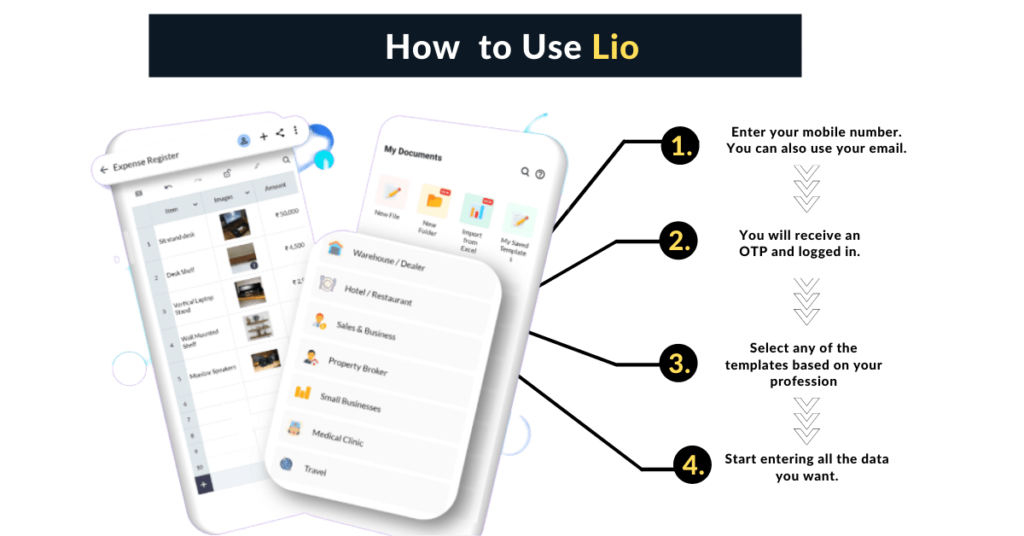 How to use LIO app
