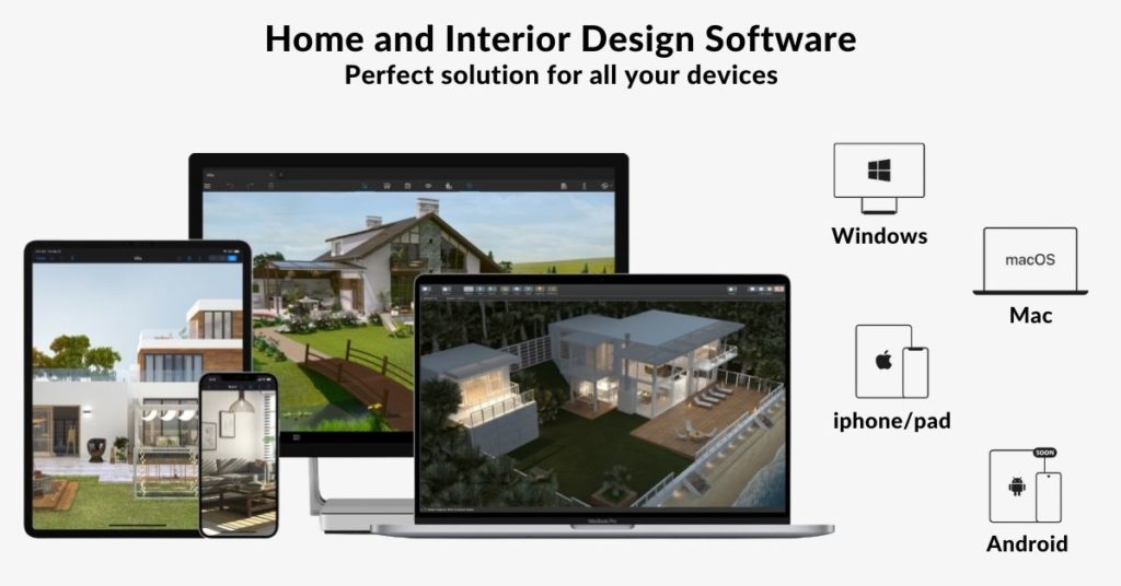 Easy 3D Home Design Software (Interior & Exterior)