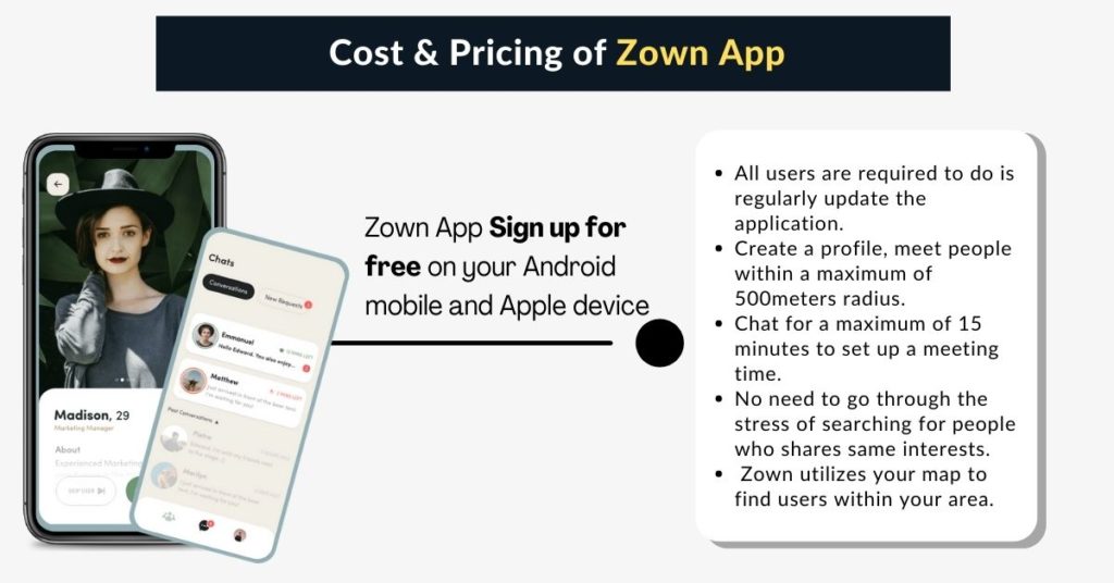 Pricing plan of Zown