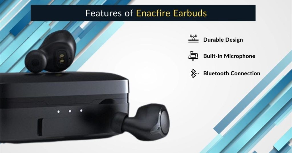 features of Enacfire earbuds
