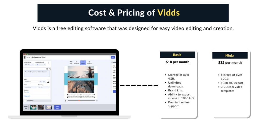 Pricing of Vidds