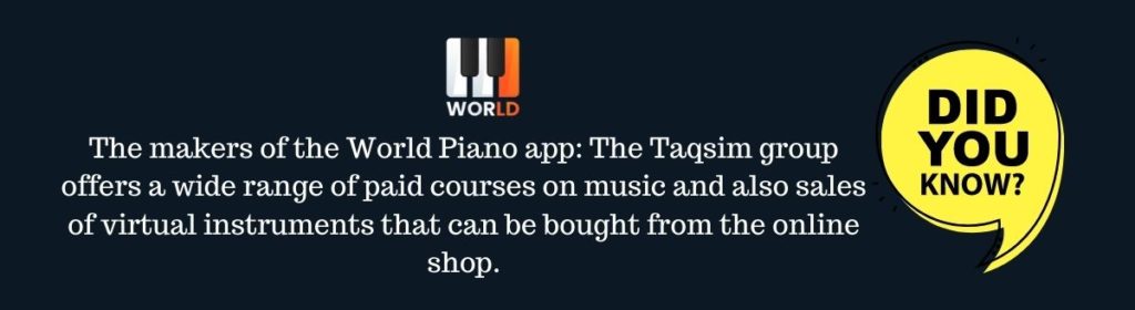 Did you know World Piano
