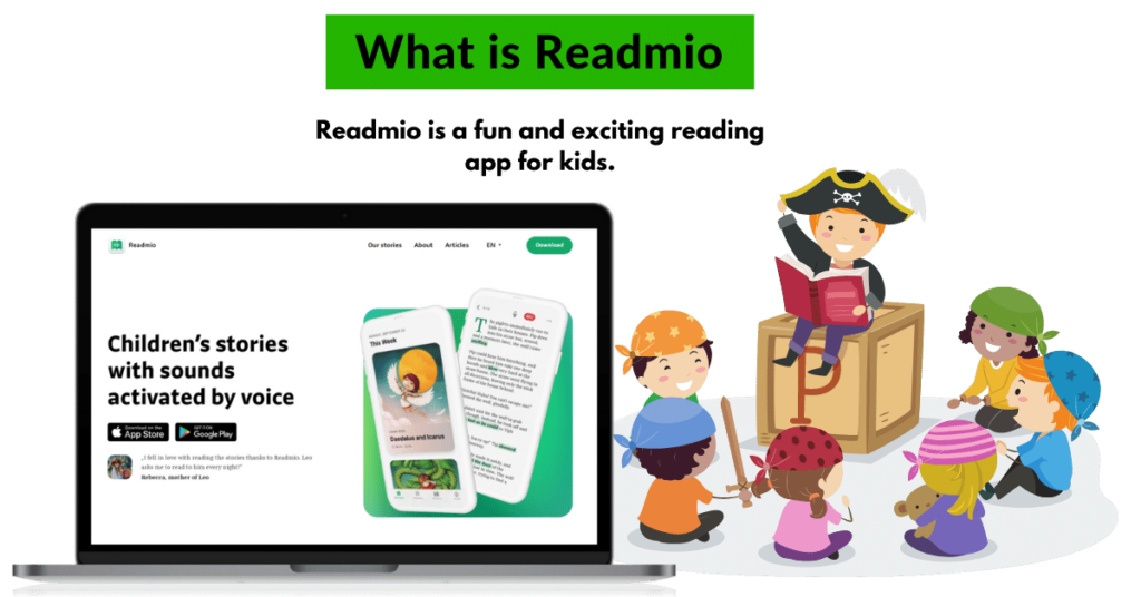 Readmio App Intro