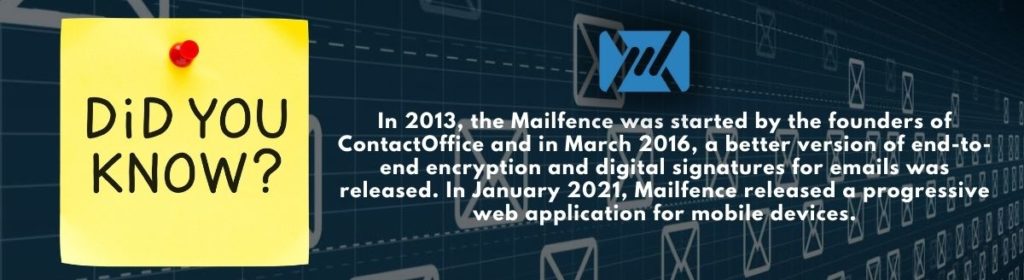 Did you know MailFence