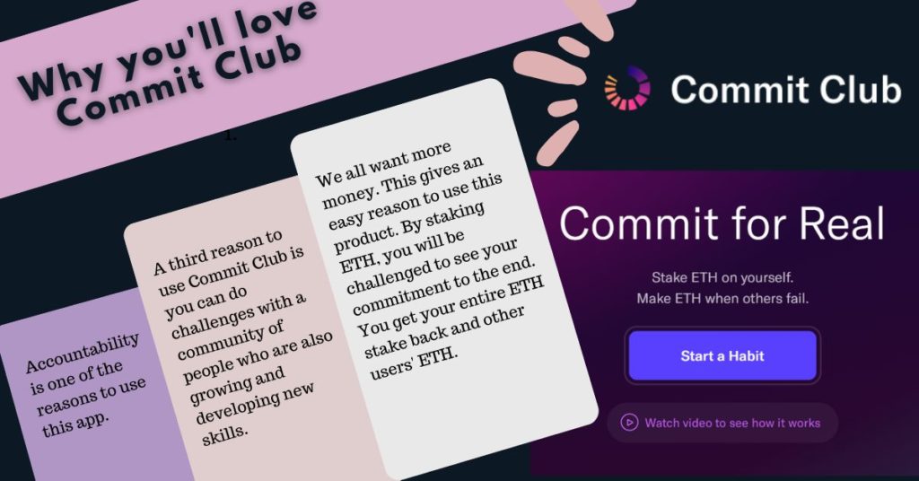 Commit club app intro