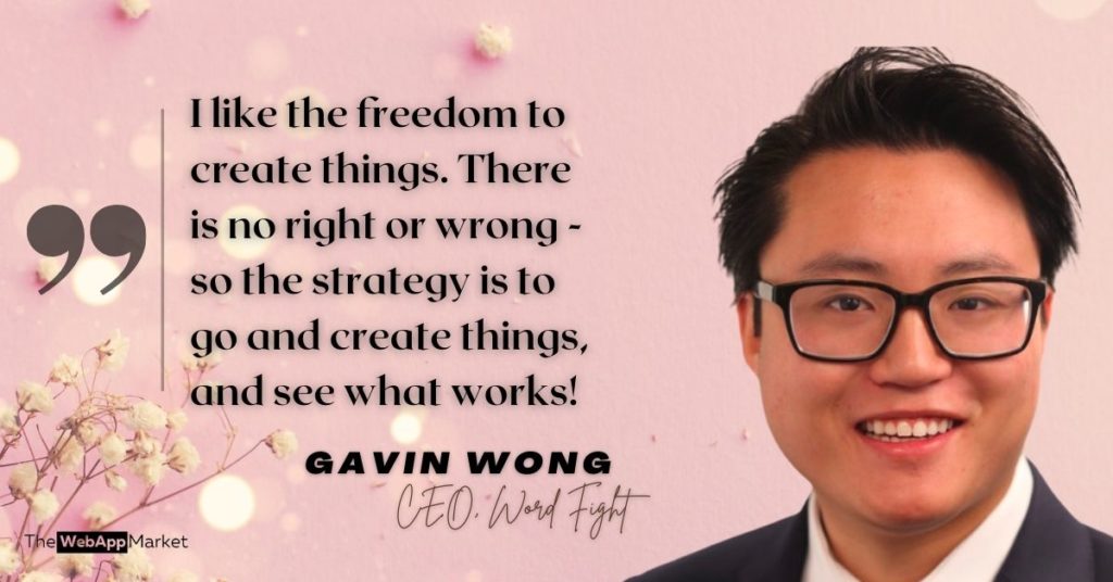 Gavin Wong Quote 2