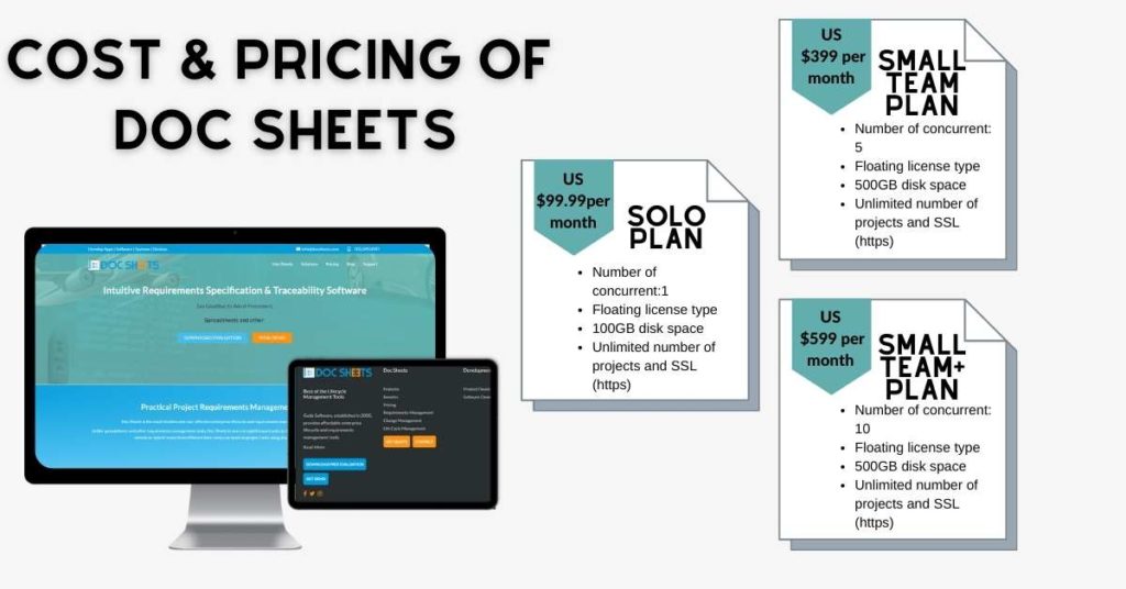 Pricing Doc Sheets