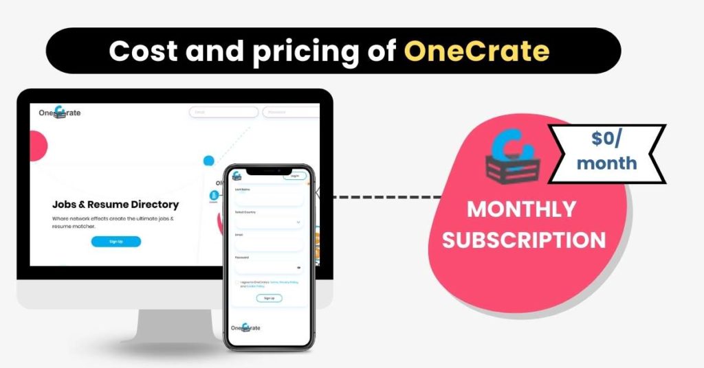 Pricing OneCrate