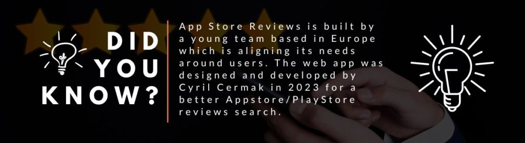 App Store Reviews Did you know