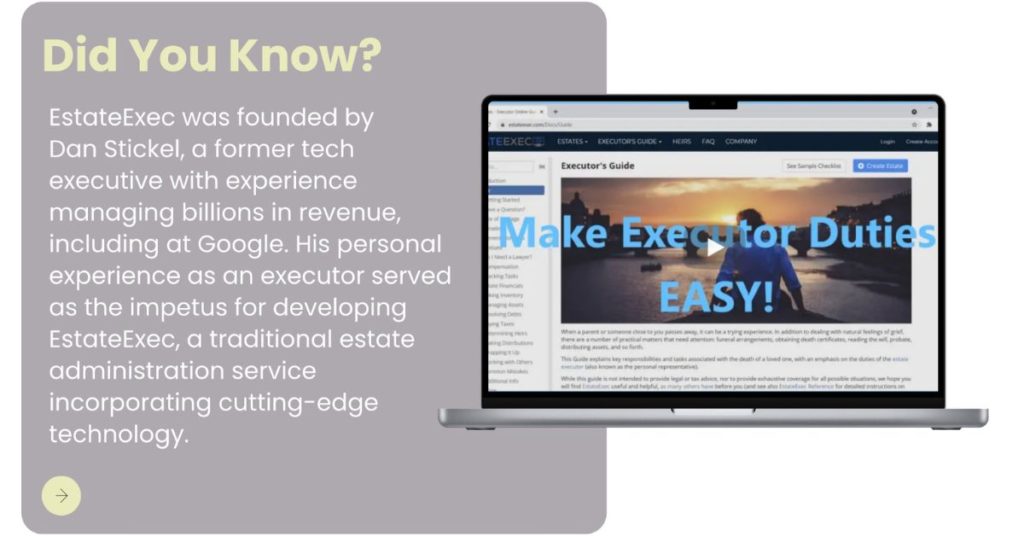 Did You Know Estate Exec