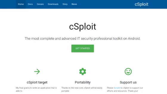 cSploit - best hacking app