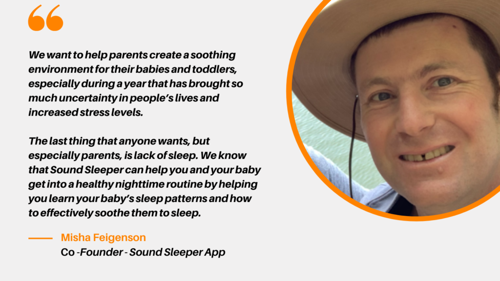 Misha Feigenson Founder Sound Sleeper App