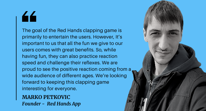 Challenge Your Reflex With The Ultimate Red Hands