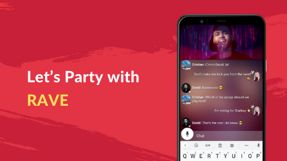 Let's party with Rave | App Review [2021] | TheWebAppMarket