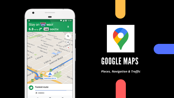 Google Maps App Image