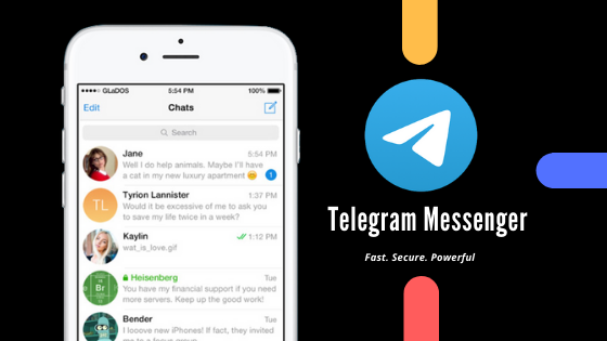 Telegram Messenger App Image - Best Social Media Apps