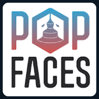 PopFaces App logo