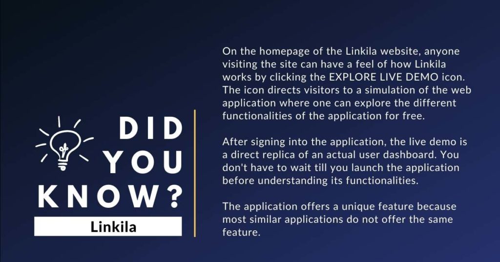 Did you know Linkila