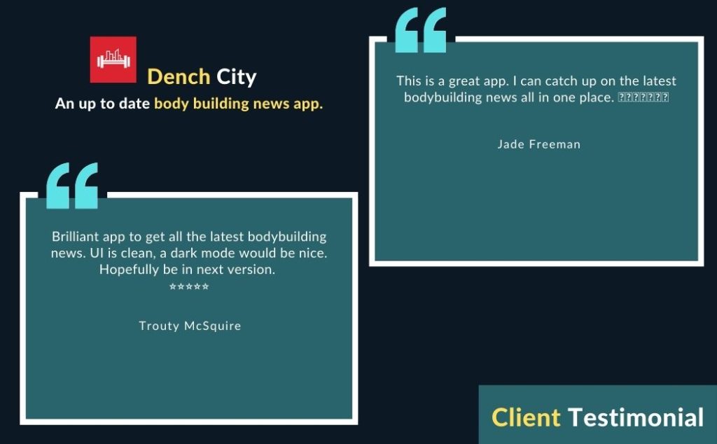 Dench city user reviews
