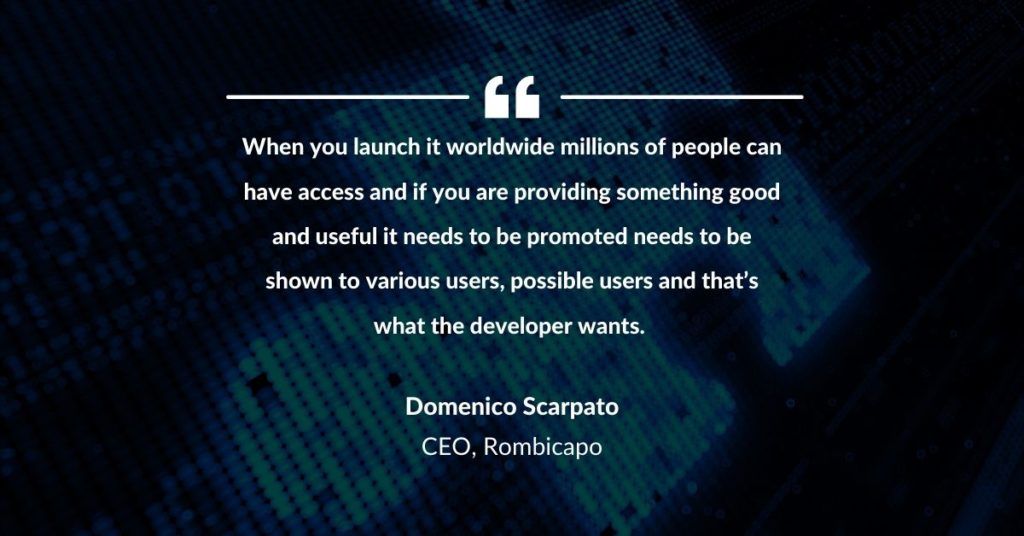 Domenico Scarpato - CEO - Rombicapo App - Quote 2