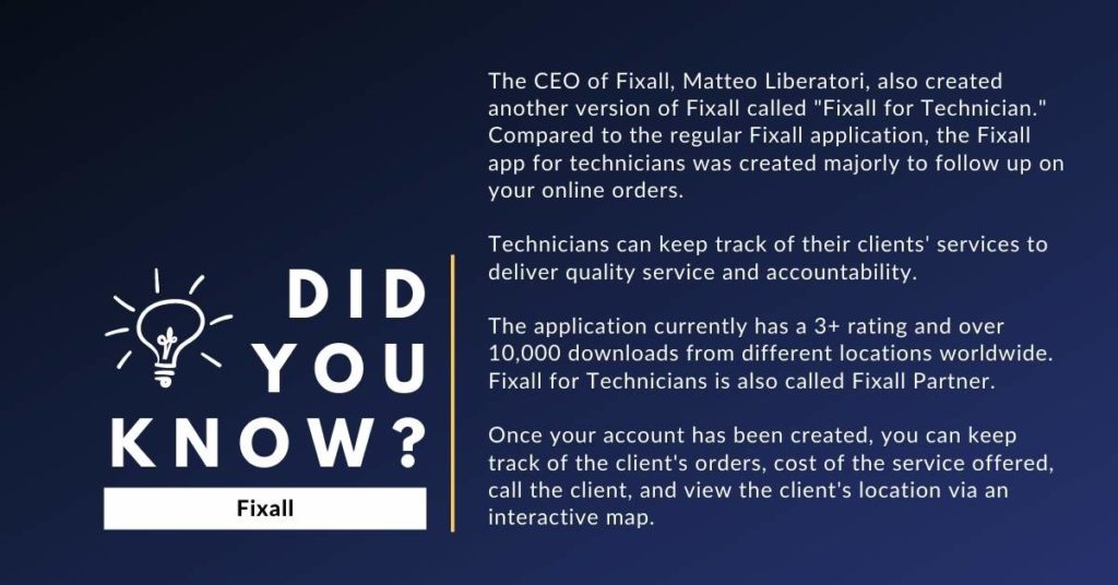 special fact about fixall