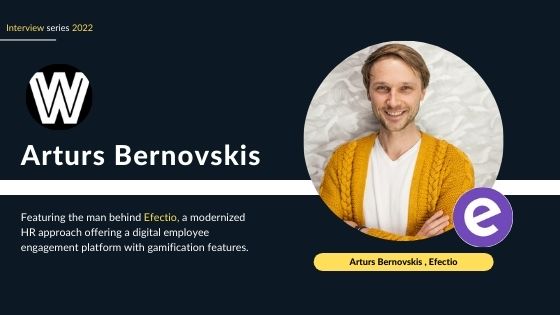 Arturs Bernovskis, CEO of Efectio