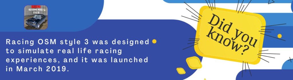 Did you know racing osm