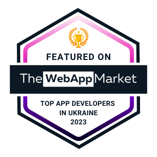 Top app Development Companies in Ukraine_Badge_TheWebAppMarket